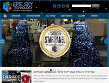 Tablet Screenshot of epicskytech.com